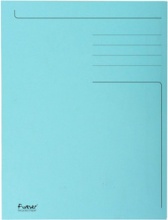 Exacompta 449006E Confezione 50 Foldyne 300 colore Azzurro