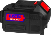 Excel 09418 Batteria 18 Volt per Elettroutensili Tensione 18 Volt 4 Ah  Only 1