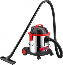 Excel K-411F Bidone Aspirapolvere Aspiraliquidi Potenza 1300 watt 20 litri Inox