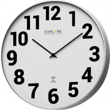 Explore Scientific RAC1003 Orologio da Parete � 25 cm Radiocomandato Bianco