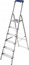 FACAL GM6M Scala in Alluminio Gamma Maxi 6 Gradini Portata max 150 Kg 188 cm