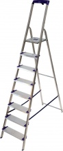 FACAL GM8M Scala in Alluminio Gamma Maxi 8 Gradini Portata max 150 Kg 232 cm