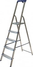 FACAL Gamma6 Scala a Libretto in AlluminioAcciaio 6 Gradini 127h cm 150 Kg