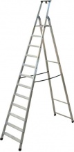 FACAL Q6012 Scala Alluminio a libretto 12 gradini Altezza 3,62 mt