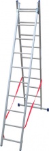 FACAL SL230-2 Scala Alluminio 2 x 8 gradini a Libretto Altezza mt. 3,70