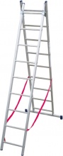 FACAL SL260-2 Scala Alluminio Telescopica 9 + 9 Gradini h 426 cm  Stilo