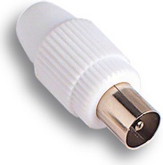 FANTON 32000 Fme 32.000 Spina Coassiale Diritta per Tv Pezzi 10