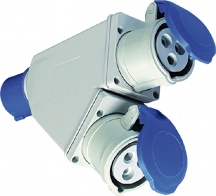 FANTON 73105 Adattatore Industriale Doppio