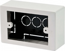 FANTON 8070056 Scatola Per Doppia Presa Da Incasso Serie Opera Plus 3 Posti