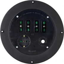 FANTON 8091570 Disco Per Avvolgicavo 4 Prese 2P+T 16A Bipas.+ 1 Schuko