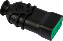 FANTON 81101 Presa Alta Resistenza Hi-Pro 2P+T 10A Colore Nero