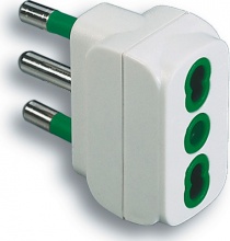FANTON 82110 Fme 82.110 Adattat. 16A Bipasso Pezzi 5