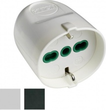FME 81051 Presa Schuko 1016A+T nero