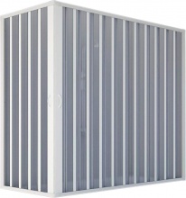 FORTE BK200001 Box Vasca 2 lati Box Doccia per Vasca Porta a Soffietto 70 x 170