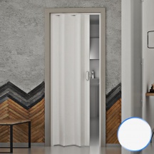 FORTE PKM100214214 Porta A Soffietto Monica Colore Bianco
