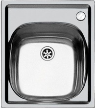 FOSTER 1144 001 Lavello Cucina Incasso 1 Vasca 44 cm Acciaio Spazzolata  S1000