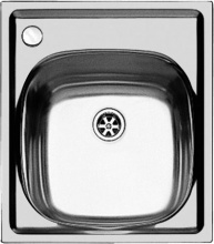 FOSTER 1144_002 Lavello Cucina 1 Vasca in Acciaio Inox 44 x 50 cm 1144 002
