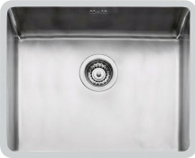 FOSTER 2155850 Lavello Cucina Incasso Sottotop 1 Vasca 50 cm Acciaio  KE R15