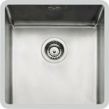 FOSTER 2156850 Lavello Cucina Incasso Sottotop 1 Vasca 40 cm Acciaio  KE R15