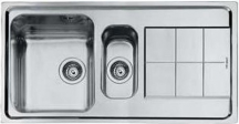 FOSTER 2163 062 Lavello Cucina 1 Vasca e 12 Acciaio Inox Incasso 97 cm  Ks