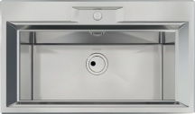 FOSTER 2977060 Lavello cucina incasso 1 Vasca 87 cm Acciaio Spazzolata 2977 060 Serie FL