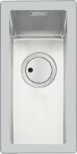 FOSTER 3121 060 Lavello Cucina 1 Vasca Incasso 22 cm Acciaio inox Spazzolato