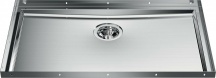FOSTER 5557240 Phantom Base 71 Lavello 1 Vasca Da Incasso Acciaio inox