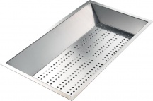 FOSTER 8151 000 Vaschetta per Lavello Cucina con Fori Inox 380 x 215 mm