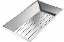 FOSTER 8156 000 Vaschetta per Lavello Cucina con Fori Inox 400 x 215 mm