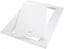 FOSTER 8644 101 Tagliere in Polietilene Lavello Cucina vasca 40 cm Bianco