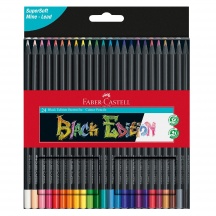 Faber Castell 116424 Matite Black Edition Confezione 24 pezzi