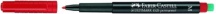 Faber Castell 152521 Marcatore permanente Rosso 1 pezzo