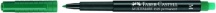 Faber Castell 152563 Marcatore permanente Verde 1 pezzo