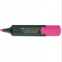 Faber Castell 154828 Evidenziatore 1 pezzo Rosa Punta smussata