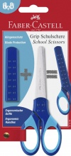 Faber Castell 181549 Blister Con Forbice Scuola Blu