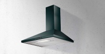 Faber 320.0557.543 Cappa Cucina Aspirante a Parete 60 cm Nero - VALUE PB PLUS BK A60