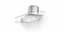 Faber 325.0537.824 Cappa Cucina Aspirante ad Angolo 90x96 cm Classe C Inox