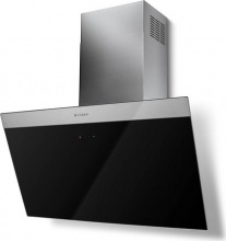 Faber 330.0612.374 Cappa Cucina Aspirante a Parete 80cm A+ Nero Daisy + BK A802