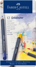 Faber Castell 114712 Confezione 12 Matite Colore Perman Ast.Met Ass