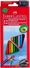 Faber Castell 120523 Confezione 12 Matite Eco Triangolari