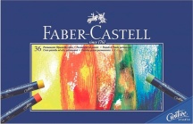 Faber Castell 127036 Confezione 36 Oil Pastels Colore Ass