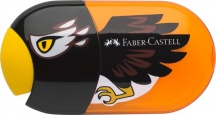 Faber Castell 183527 Eagle Temperamatite manuale Arancione Nero