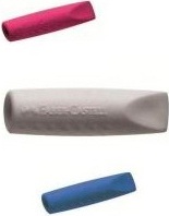 Faber Castell 187001 Confezione 2Gomma Salvpta Grip2001 Vinacon Blu