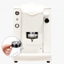 Faber SPBIABLT2.1 Slot Plast Lite 2.1 Macchina Caff� a Cialde Espresso Manuale Bianco