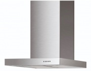 Fabita 25791 Cappa Cucina 60 cm Parete Aspirante a Camino Luce LED Inox  TS06A60
