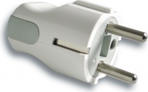 FANTON 80.070 Spina Schuko a Squadra Alveoli in Ottone 2 Poli + Terra