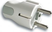 FANTON 85.070 Spina Schuko a Squadra Alveoli in Ottone 2 Poli + Terra