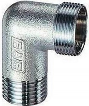 Far 526012 Gomito Maschio Cromato 12"