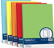 Favini A50X664 Cartellina in Cartoncino Luce & Acqua 250x340 mm colori Assortiti