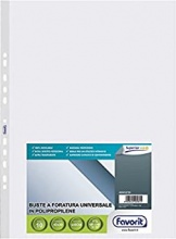 Favorit 100460079 Cartellina e Accessori Lettera Trasparente 6 Pz